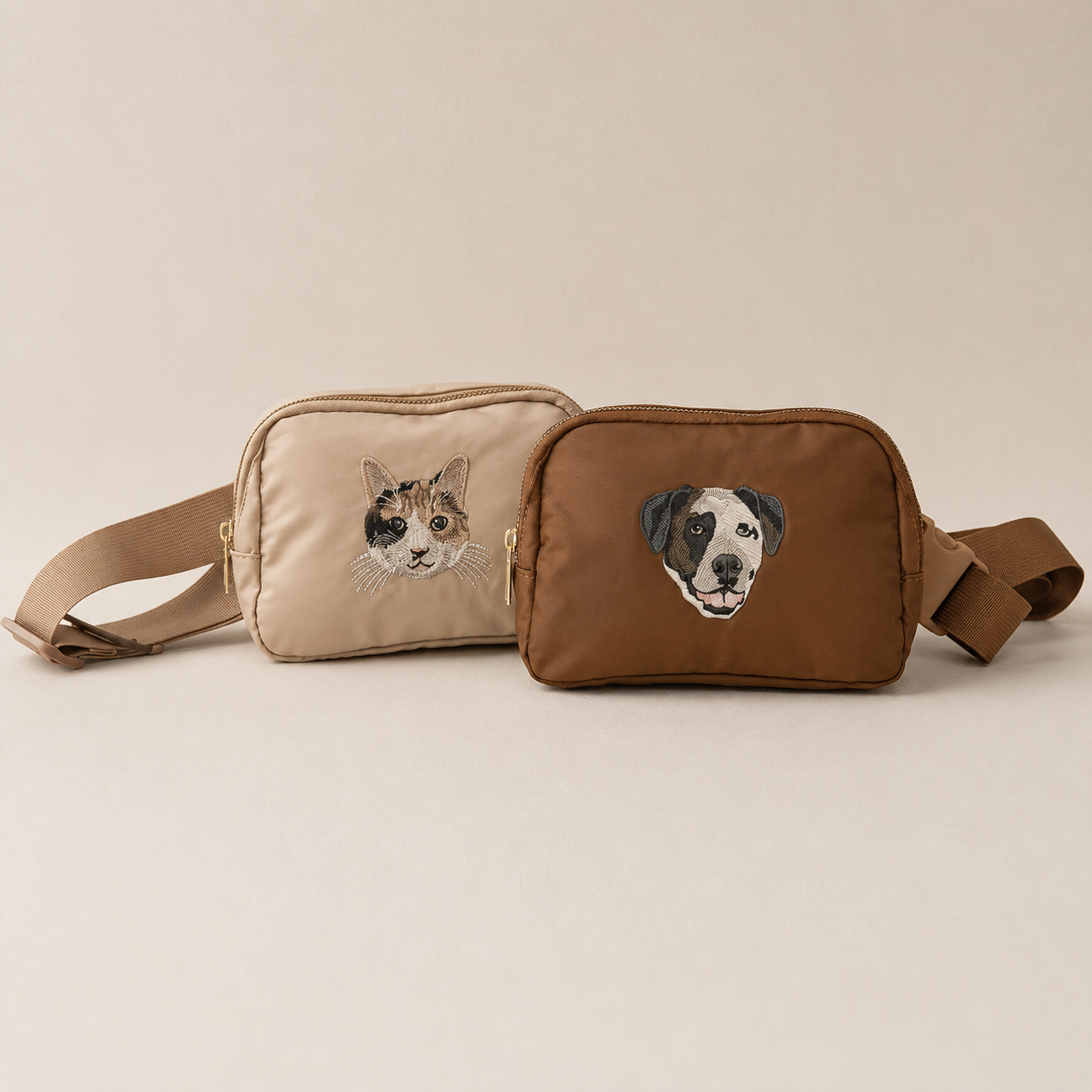 Custom Embroidered Pet Belt Bag