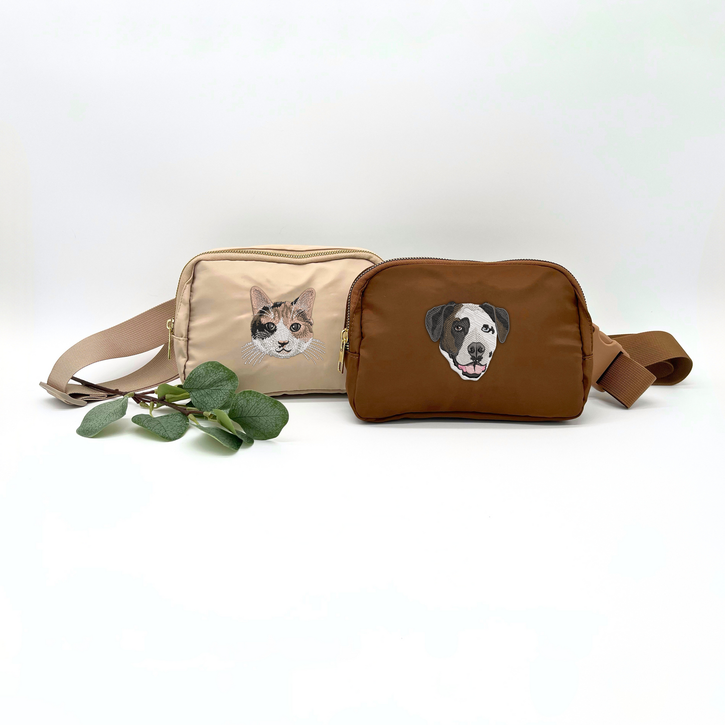 Custom Embroidered Pet Belt Bag