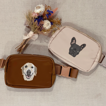 Custom Embroidered Pet Belt Bag