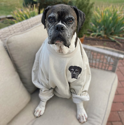 Custom Embroidered Pet Sweatshirt