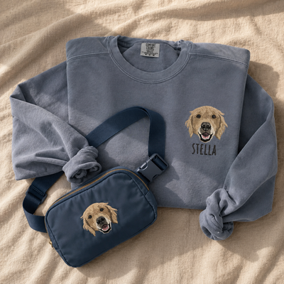 Custom Embroidered Pet Belt Bag