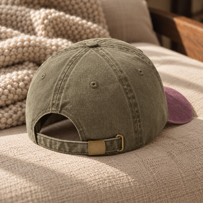 Custom Pet Embroidered Two Toned Hat