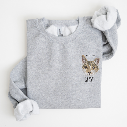 Custom Embroidered Pet Sweatshirt