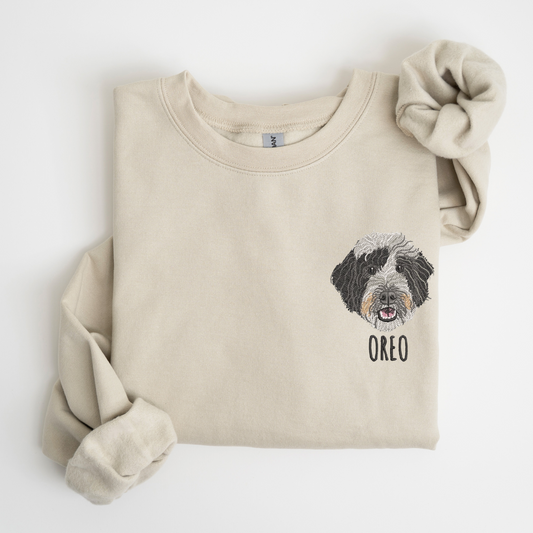 Custom Embroidered Pet Sweatshirt