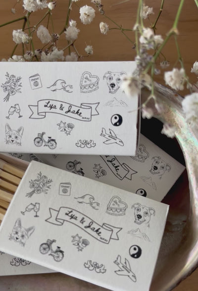 Custom Doodle Pet Portrait Matchboxes