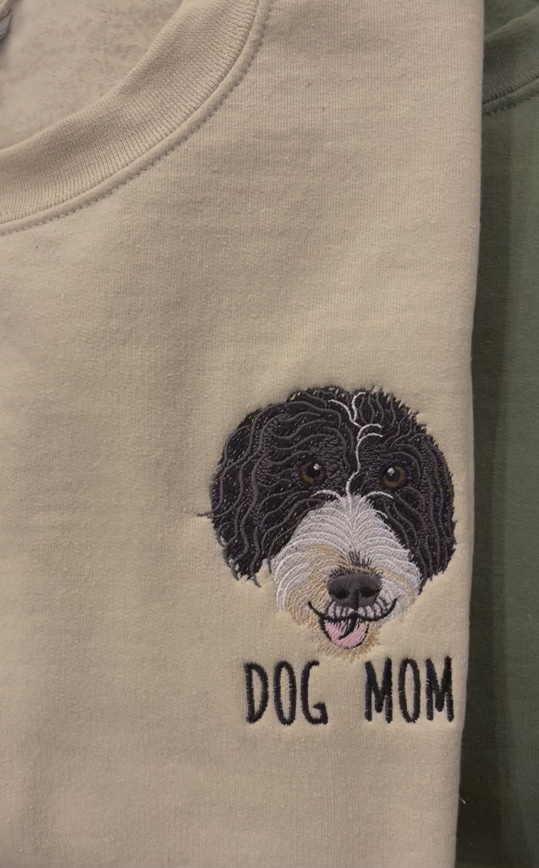 Custom Unisex Embroidered Pet Sweatshirt